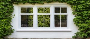 casement windows in a cottage