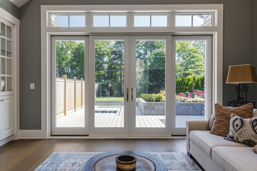 impact doors in a residential house